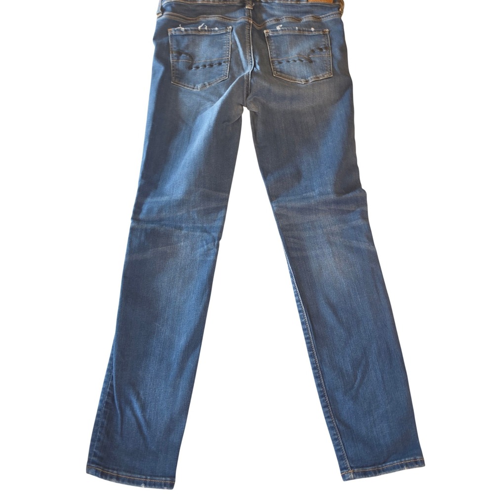 American Eagle Super Stretch‎ X Skinny Jeans Medium Wash Womens 10 Regular